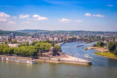Zelfgeleide tour met interactief stadsspel van Koblenz